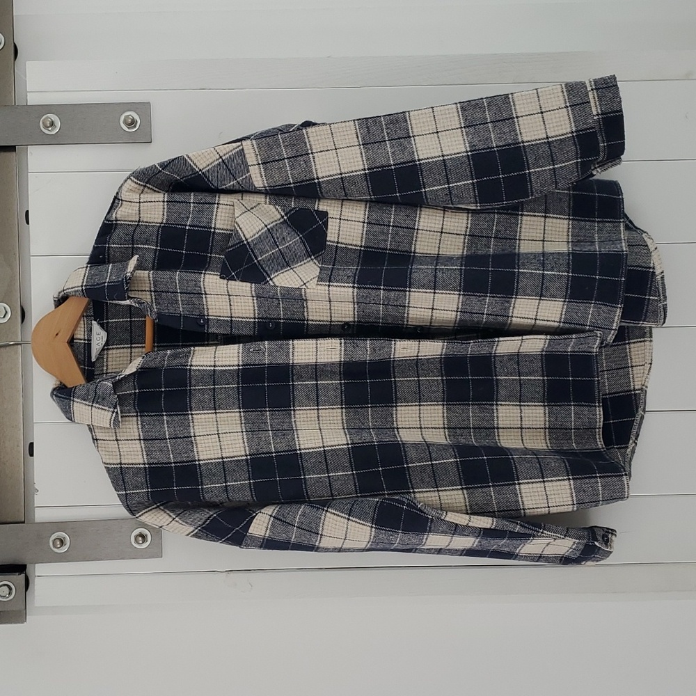 Sage The Label flannel shirt